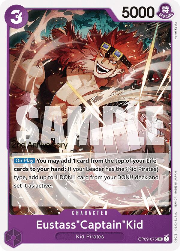 Eustass"Captain"Kid [Emperors in the New World: 2nd Anniversary Tournament Cards] | Eastridge Sports Cards & Games