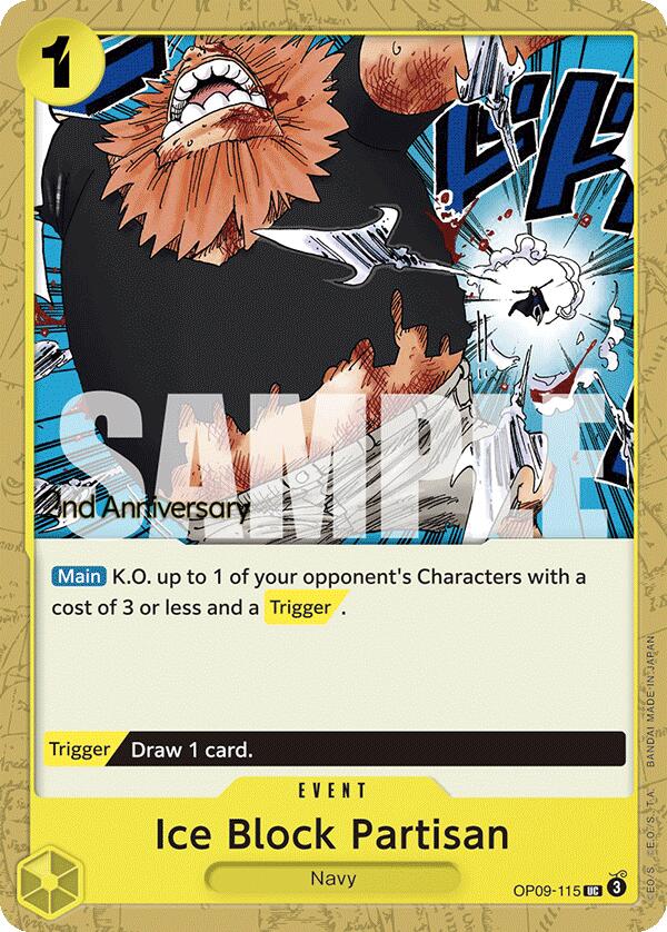 Ice Block Partisan [Emperors in the New World: 2nd Anniversary Tournament Cards] | Eastridge Sports Cards & Games