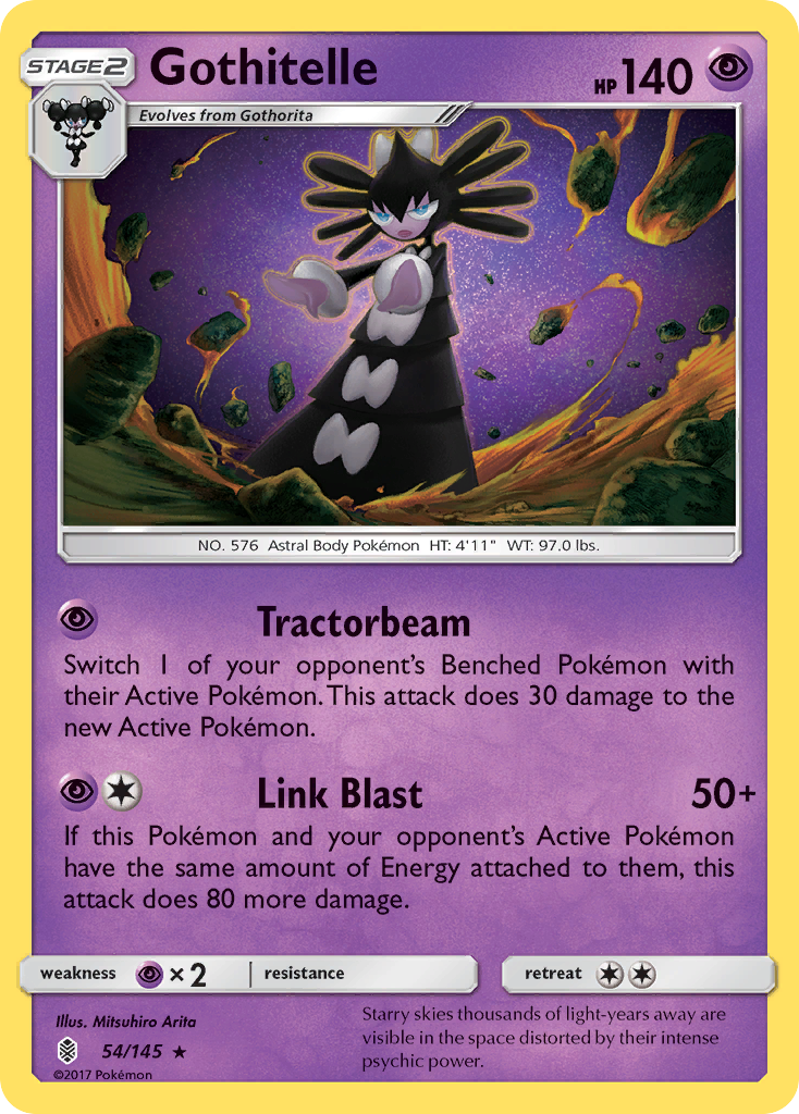 Gothitelle (54/145) [Sun & Moon: Guardians Rising] | Eastridge Sports Cards & Games