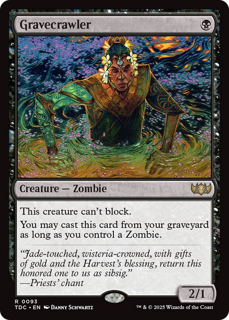 Gravecrawler [Tarkir: Dragonstorm Commander] | Eastridge Sports Cards & Games