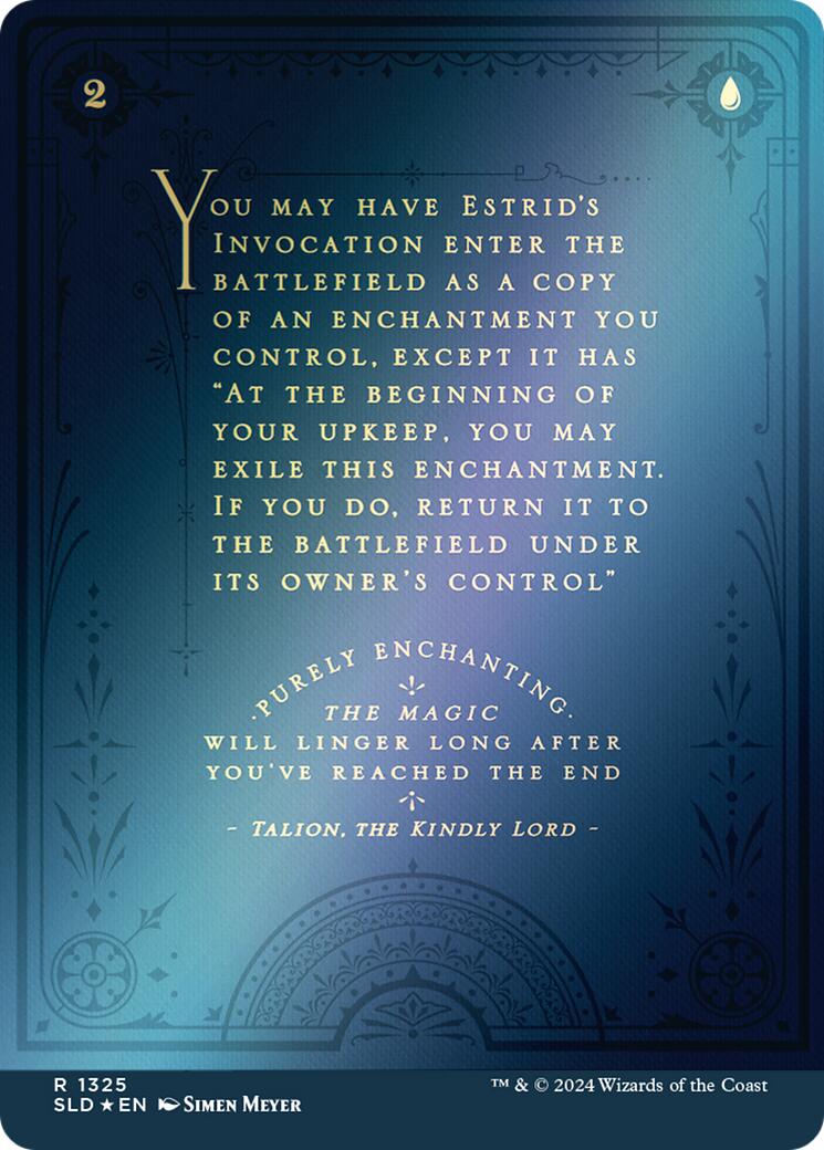 Estrid's Invocation [Secret Lair Drop Series] | Eastridge Sports Cards & Games