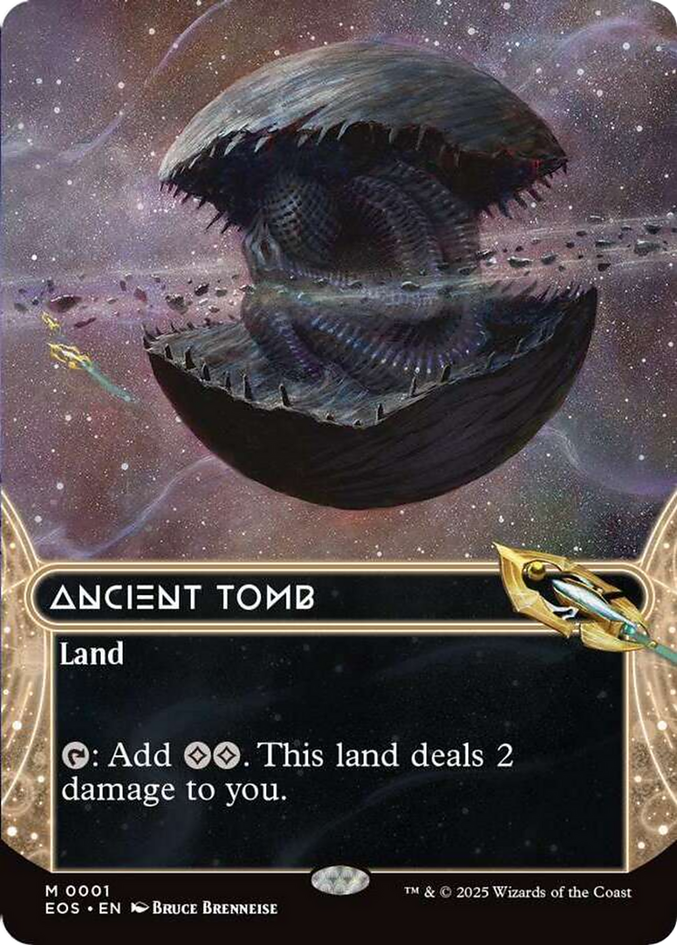 Ancient Tomb (0001) (Borderless) [Edge of Eternities: Stellar Sights] | Eastridge Sports Cards & Games