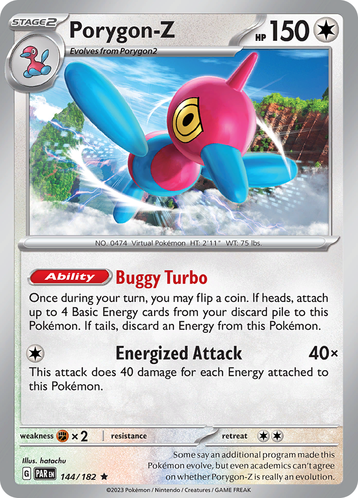 Porygon-Z (144/182) [Scarlet & Violet: Paradox Rift] | Eastridge Sports Cards & Games