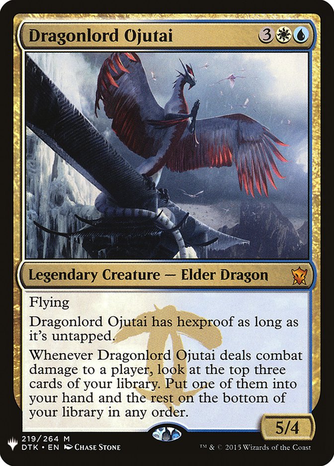 Dragonlord Ojutai [The List] | Eastridge Sports Cards & Games