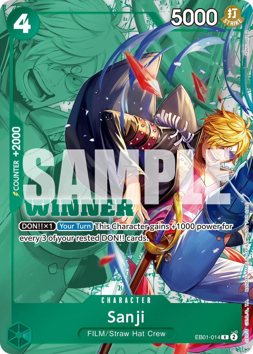 Sanji (Winner Pack 2025 Vol. 1) [One Piece Promotion Cards] | Eastridge Sports Cards & Games