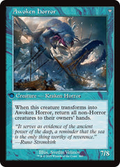 Thing in the Ice // Awoken Horror (Retro Frame) [Innistrad Remastered] | Eastridge Sports Cards & Games