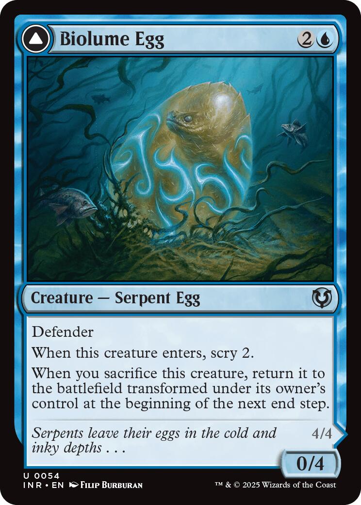 Biolume Egg // Biolume Serpent [Innistrad Remastered] | Eastridge Sports Cards & Games