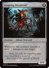 Smoldering Werewolf // Erupting Dreadwolf [Innistrad Remastered] | Eastridge Sports Cards & Games