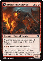 Smoldering Werewolf // Erupting Dreadwolf [Innistrad Remastered] | Eastridge Sports Cards & Games