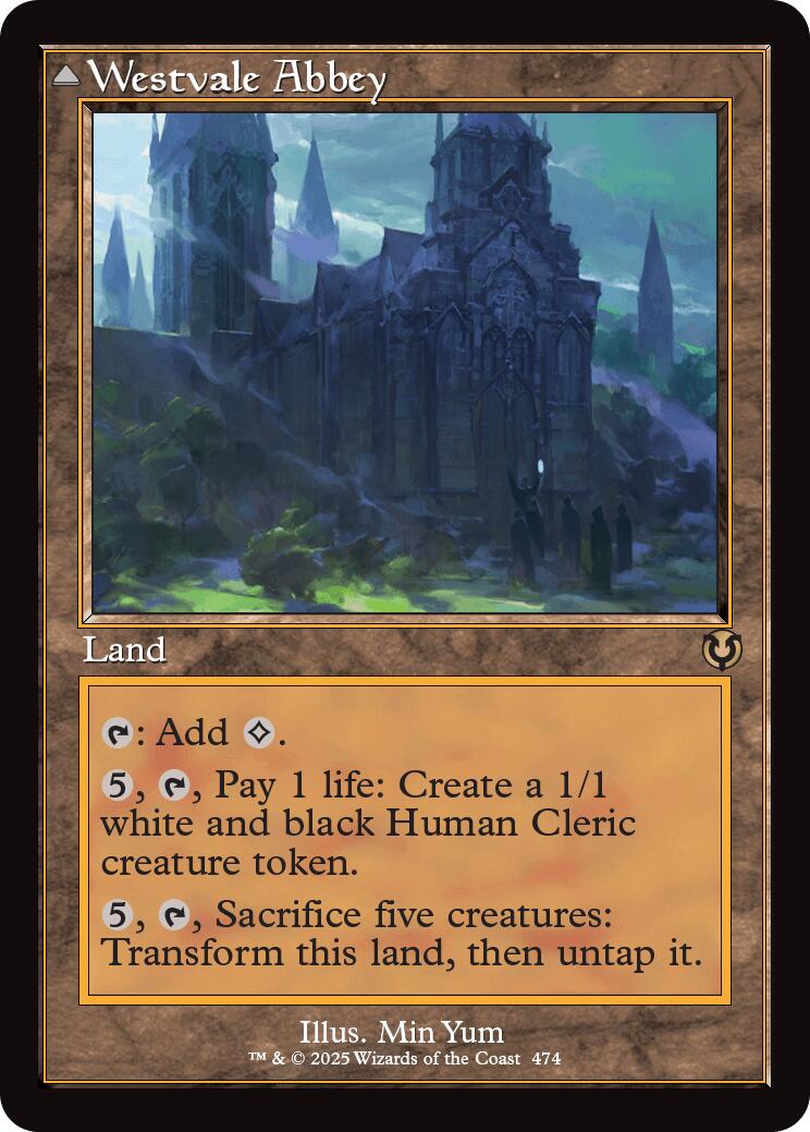 Westvale Abbey // Ormendahl, Profane Prince (Retro Frame) [Innistrad Remastered] | Eastridge Sports Cards & Games