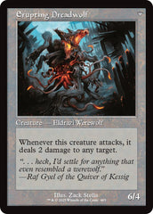 Smoldering Werewolf // Erupting Dreadwolf (Retro Frame) [Innistrad Remastered] | Eastridge Sports Cards & Games