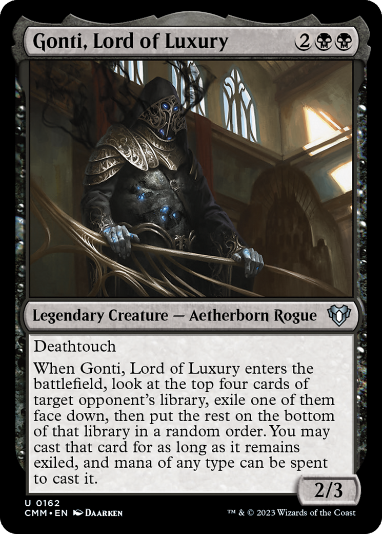Gonti, Lord of Luxury [Commander Masters] | Eastridge Sports Cards & Games