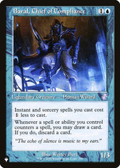 Baral, Chief of Compliance [The List] | Eastridge Sports Cards & Games