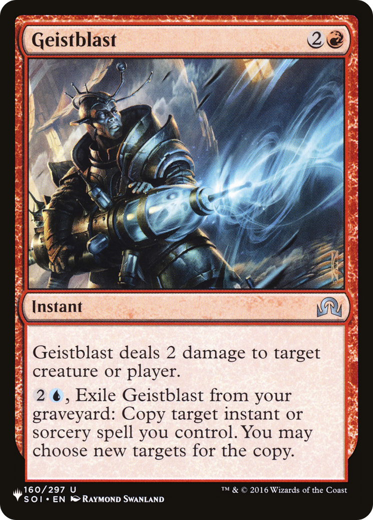 Geistblast [The List] | Eastridge Sports Cards & Games