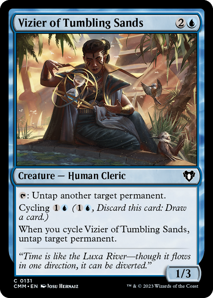 Vizier of Tumbling Sands [Commander Masters] | Eastridge Sports Cards & Games