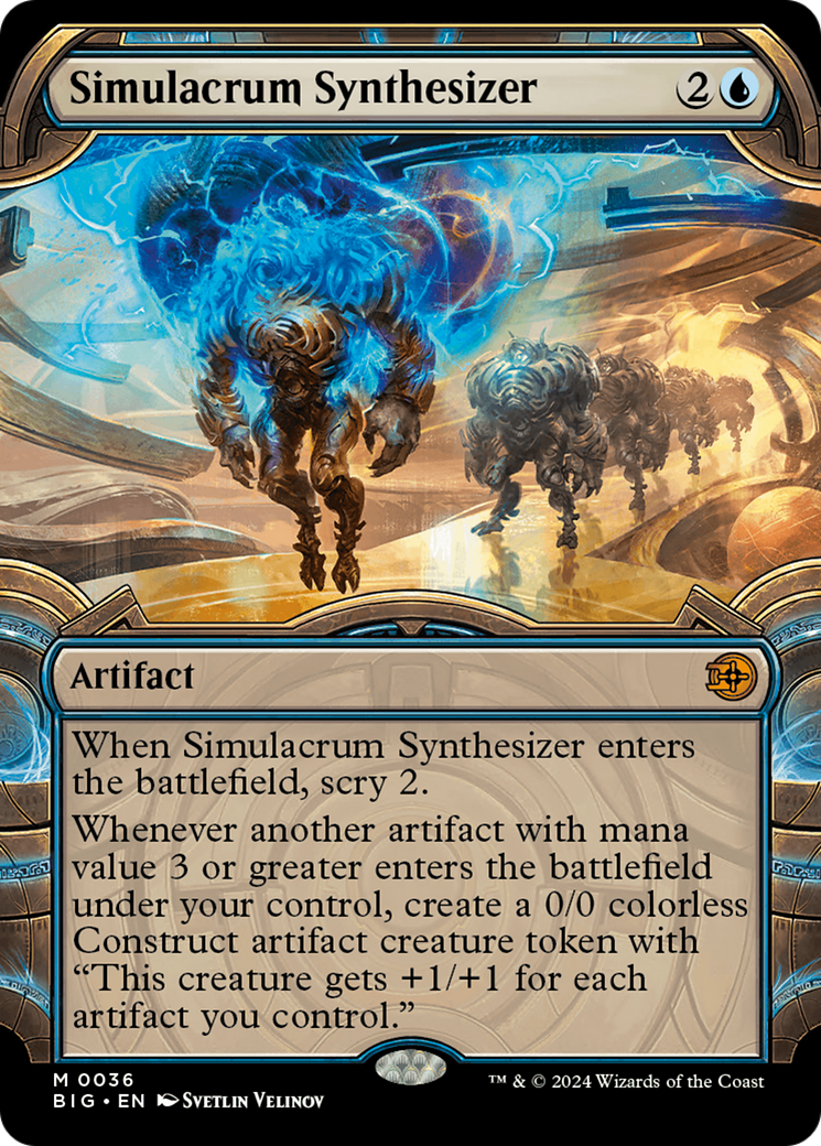 Simulacrum Synthesizer (Showcase) [Outlaws of Thunder Junction: The Big Score] | Eastridge Sports Cards & Games