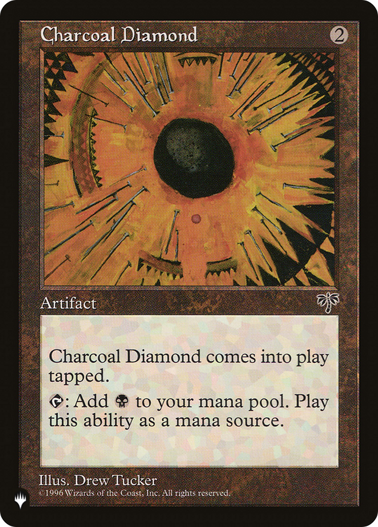 Charcoal Diamond [The List Reprints] | Eastridge Sports Cards & Games