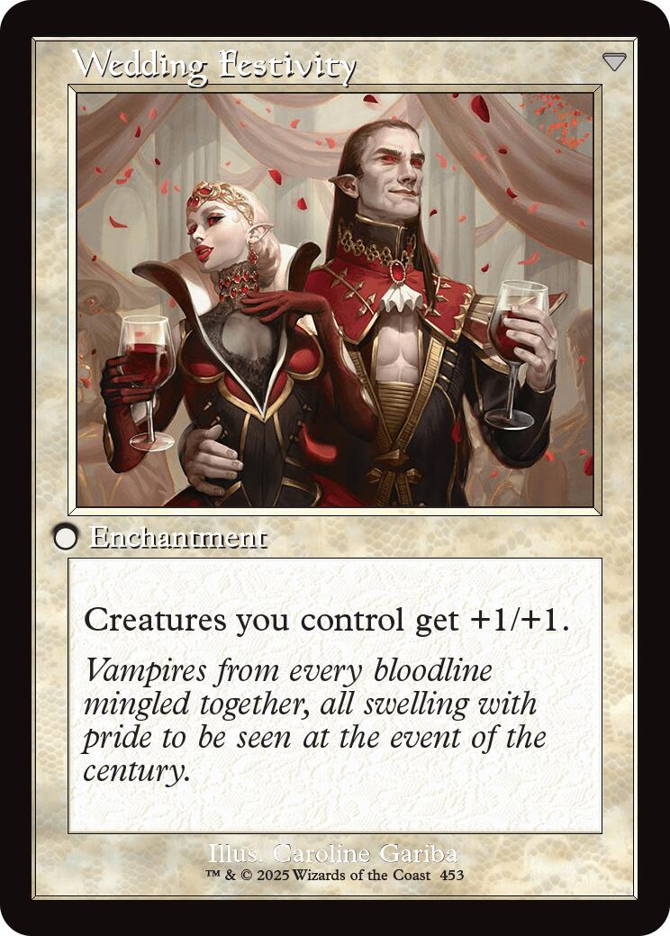 Wedding Announcement // Wedding Festivity (Retro Frame) [Innistrad Remastered] | Eastridge Sports Cards & Games