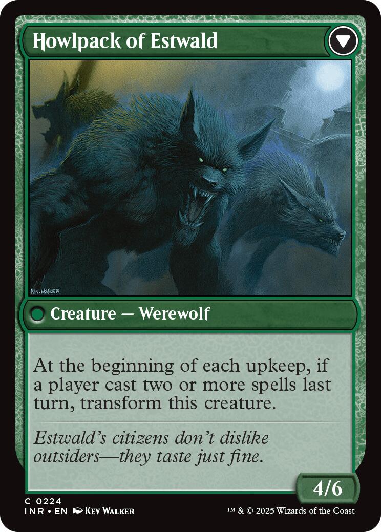 Villagers of Estwald // Howlpack of Estwald [Innistrad Remastered] | Eastridge Sports Cards & Games