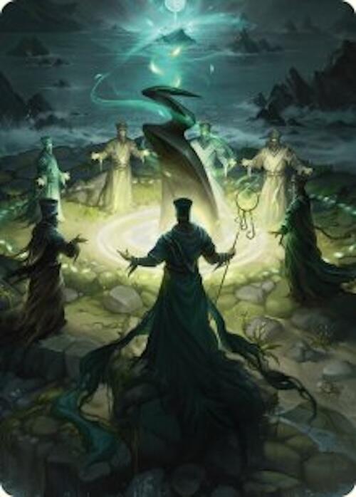 Cryptolith Rite Art Card [Innistrad Remastered Art Series] | Eastridge Sports Cards & Games