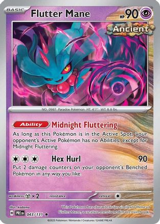 Flutter Mane (043/131) [Scarlet & Violet: Prismatic Evolutions] | Eastridge Sports Cards & Games