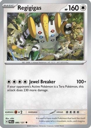 Regigigas (086/131) [Scarlet & Violet: Prismatic Evolutions] | Eastridge Sports Cards & Games