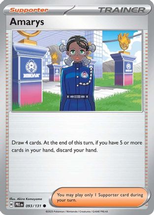 Amarys (093/131) [Scarlet & Violet: Prismatic Evolutions] | Eastridge Sports Cards & Games