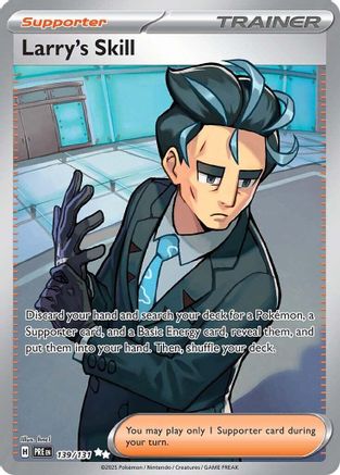 Larry's Skill (139/131) [Scarlet & Violet: Prismatic Evolutions] | Eastridge Sports Cards & Games