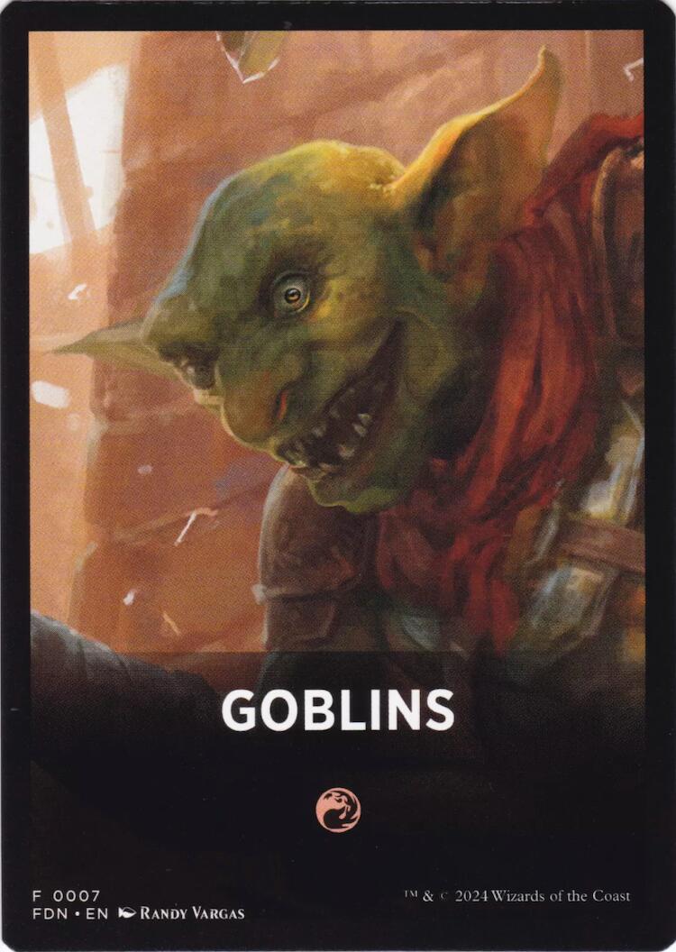 Goblins Theme Card [Foundations Tokens] | Eastridge Sports Cards & Games