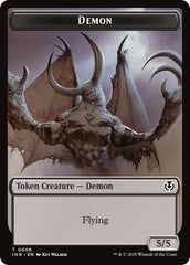 Demon // Human Cleric Double-Sided Token [Innistrad Remastered Tokens] | Eastridge Sports Cards & Games