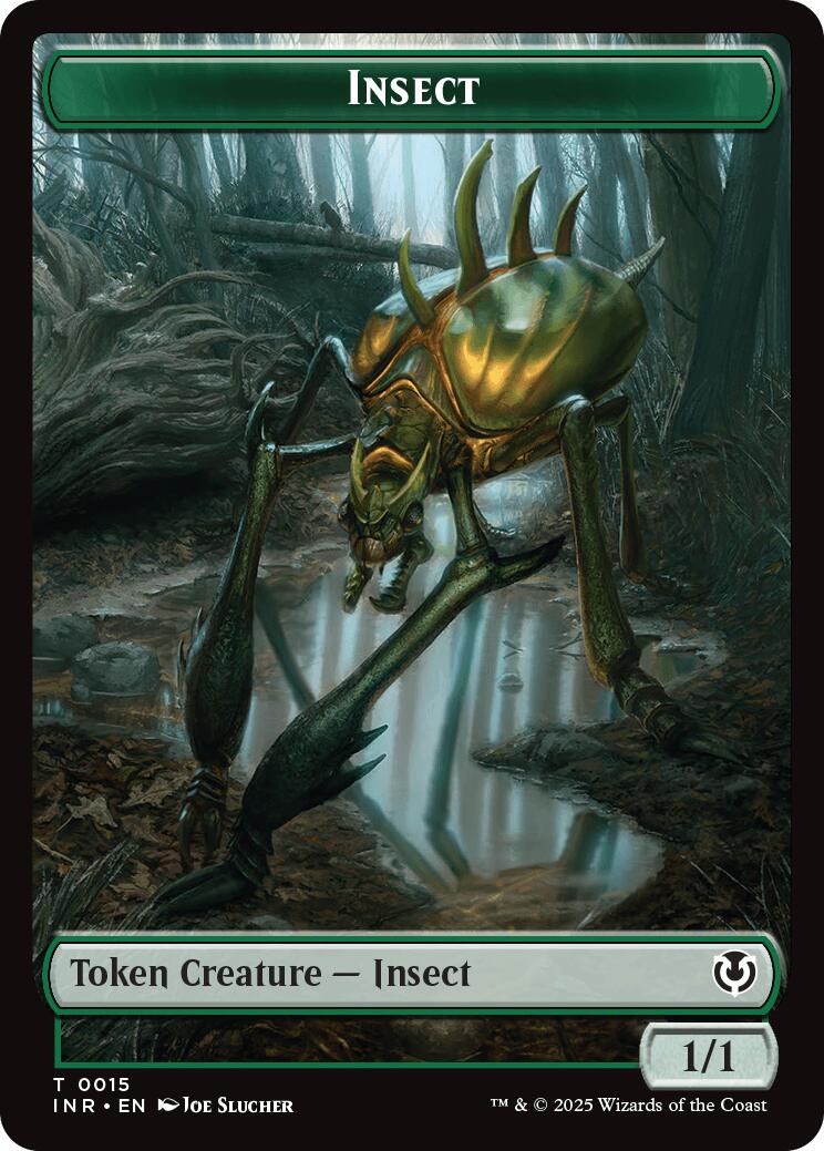 Insect // Spider Double-Sided Token [Innistrad Remastered Tokens] | Eastridge Sports Cards & Games