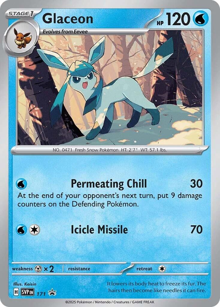 Glaceon (SVP171) [Scarlet & Violet: Black Star Promos] | Eastridge Sports Cards & Games