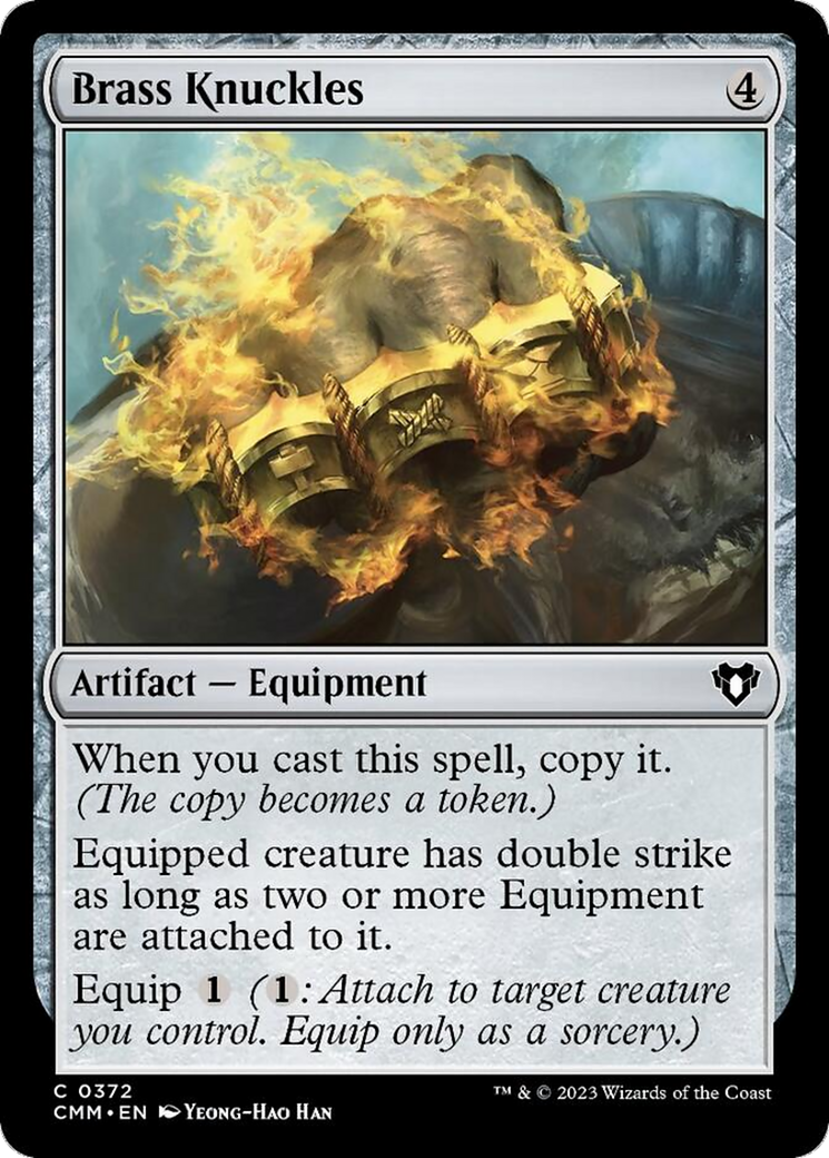 Brass Knuckles [Commander Masters] | Eastridge Sports Cards & Games