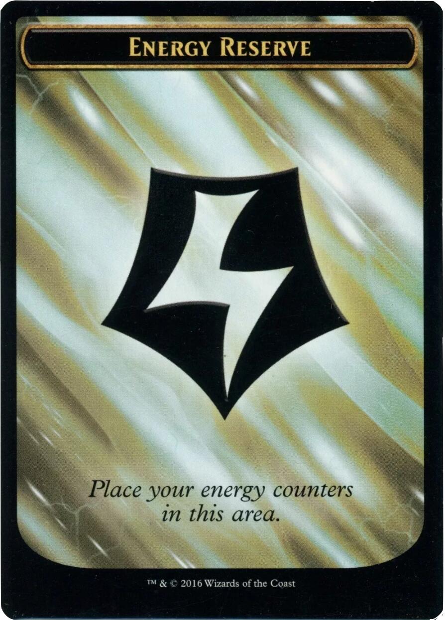 Energy Reserve Token [Aether Revolt Tokens] | Eastridge Sports Cards & Games