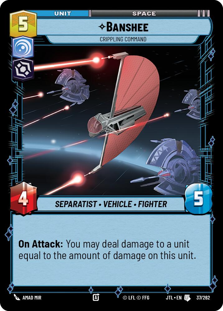 Banshee - Crippling Command (037/262) (037/257) [Jump to Lightspeed] | Eastridge Sports Cards & Games