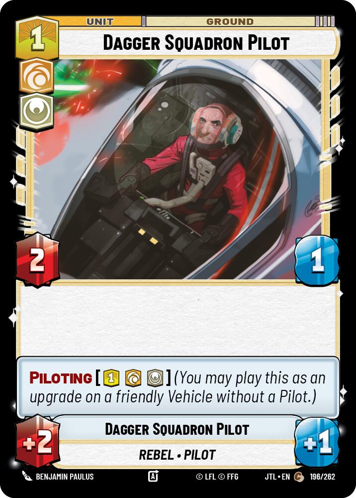 Dagger Squadron Pilot (196/262) (196/257) [Jump to Lightspeed] | Eastridge Sports Cards & Games
