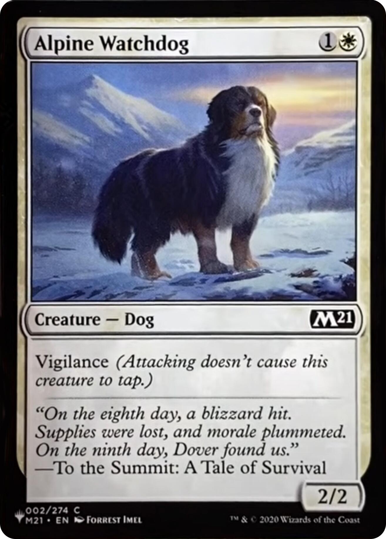 Alpine Watchdog [The List] | Eastridge Sports Cards & Games