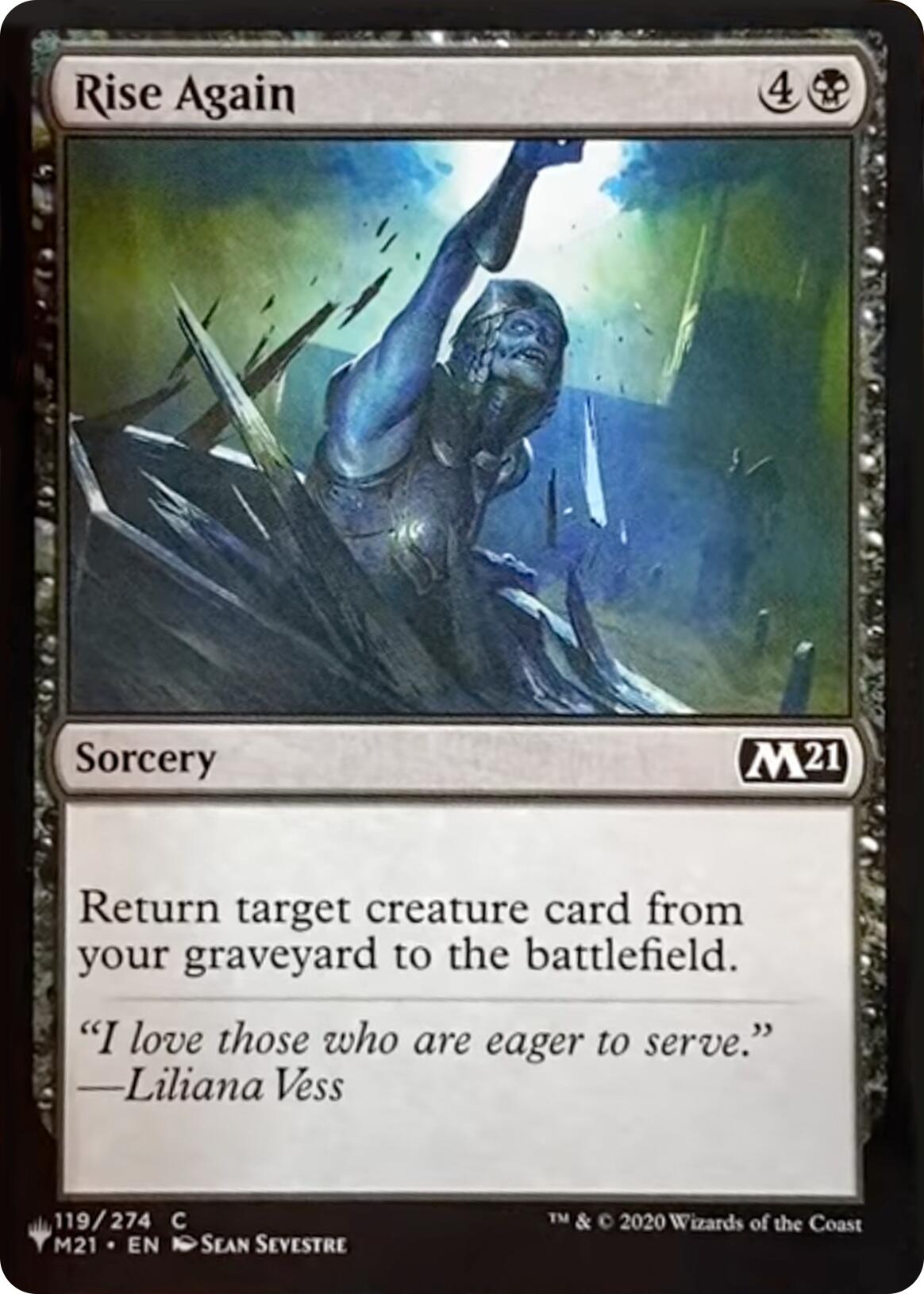 Rise Again [The List] | Eastridge Sports Cards & Games