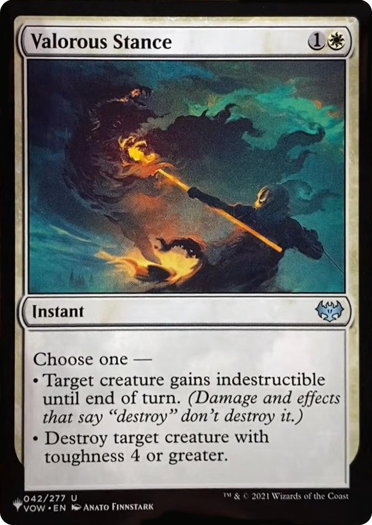Valorous Stance (VOW) [The List] | Eastridge Sports Cards & Games