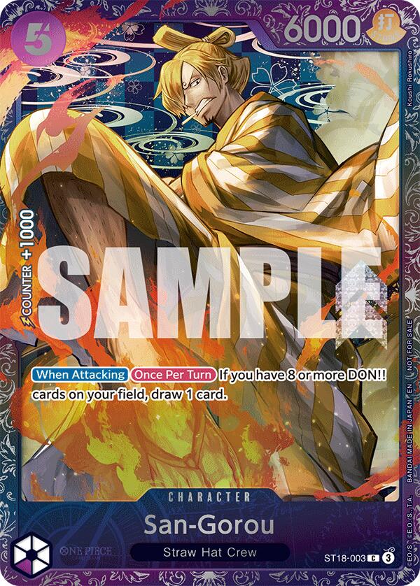 San-Gorou (Treasure Cup 2025) [One Piece Promotion Cards] | Eastridge Sports Cards & Games