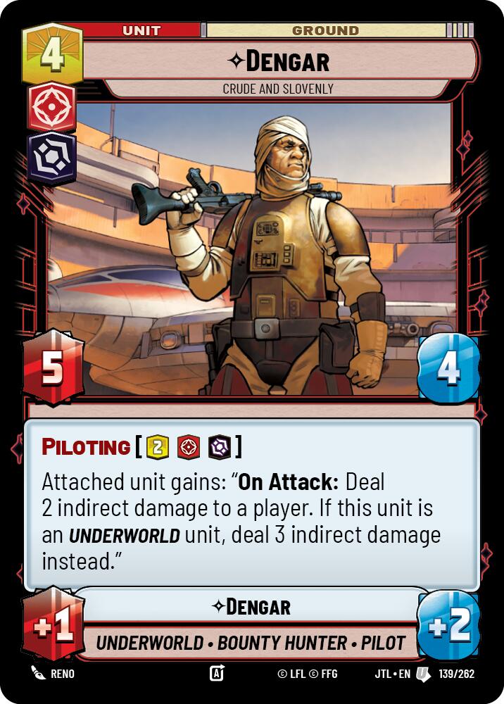 Dengar - Crude and Slovenly (139/262) (139/257) [Jump to Lightspeed] | Eastridge Sports Cards & Games