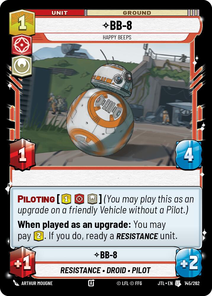 BB-8 - Happy Beeps (145/262) (145/257) [Jump to Lightspeed] | Eastridge Sports Cards & Games
