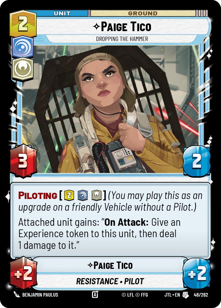 Paige Tico - Dropping the Hammer (046/262) (046/257) [Jump to Lightspeed] | Eastridge Sports Cards & Games