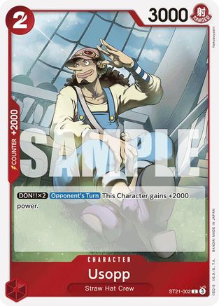 Usopp (ST21-002) - Starter Deck EX: Gear 5 Foil