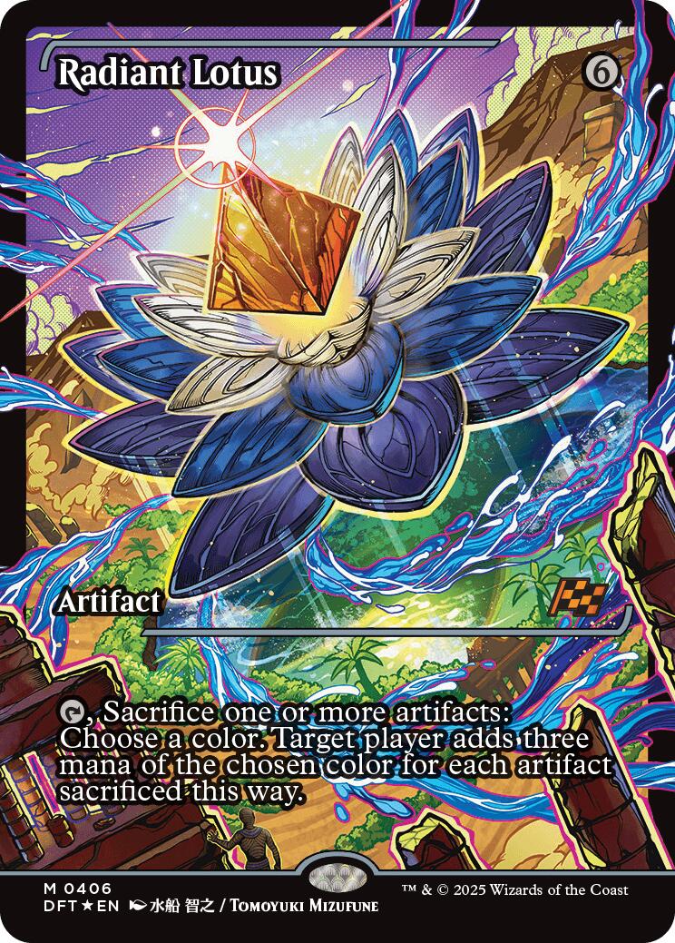 Radiant Lotus (Showcase) (Japanese) [Aetherdrift] | Eastridge Sports Cards & Games