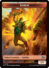 Goblin // Thopter (0010) Double-Sided Token [Aetherdrift Tokens] | Eastridge Sports Cards & Games