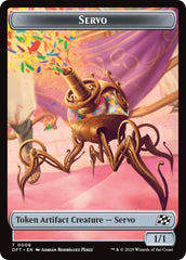 Servo // Thopter (0009) Double-Sided Token [Aetherdrift Tokens] | Eastridge Sports Cards & Games