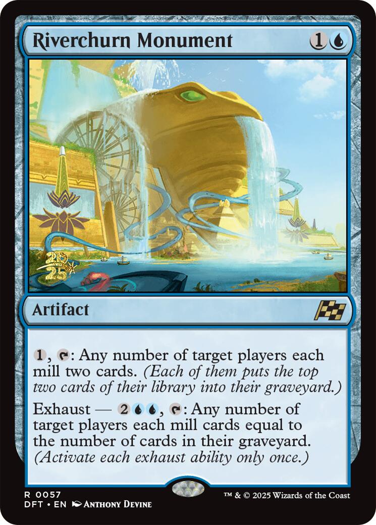 Riverchurn Monument [Aetherdrift Prerelease Promos] | Eastridge Sports Cards & Games