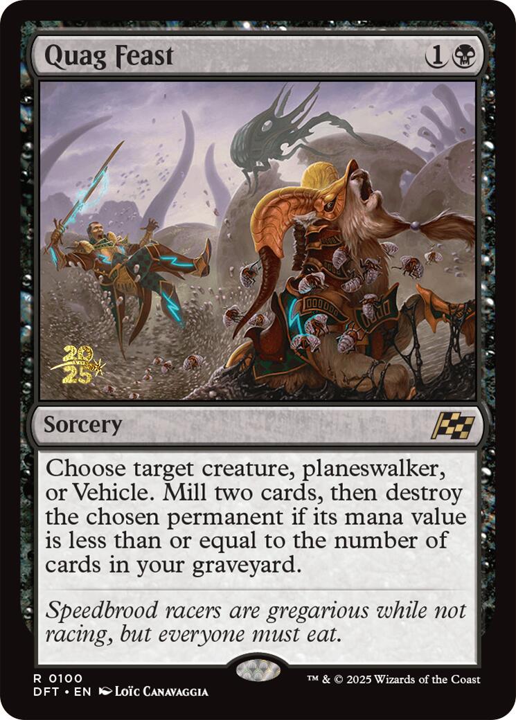 Quag Feast [Aetherdrift Prerelease Promos] | Eastridge Sports Cards & Games