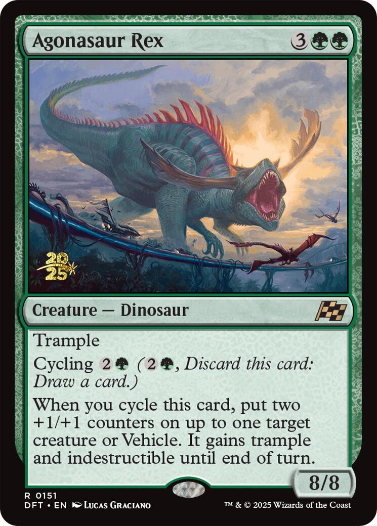 Agonasaur Rex [Aetherdrift Prerelease Promos] | Eastridge Sports Cards & Games